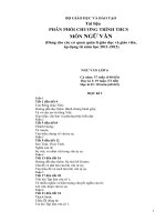 Giáo án ngữ văn 6 chuẩn kiến thức KN 2011-2012