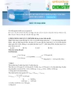 Hướng dẫn giải đề thi ĐH A 2011