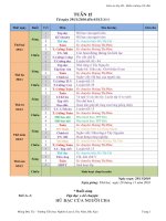 HAI BUỔI TUẦN 15,16 LỚP 3