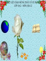 bài thực hành kênh đào