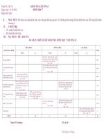 Tiết 16 Đề kiểm tra chương 1 hình học 7