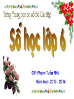 Bài 2 tập hợp các số nguyên