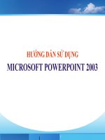 BDTX HUONG DAN SU DUNG POWERPOINT.ppt