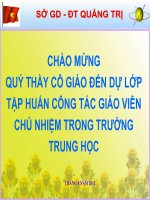 KI NANG TO CHUC GIO SINH HOAT LOP