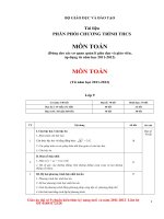 Giáo án đại số 9 cả năm chuẩn mới