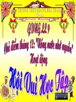 L9. Do vui de hoc. THCS Hoàng Hoa Thám