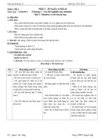 Giáo án sinh 9 (Chuẩn)