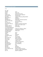 thuật ngữ giáo dục cần biết