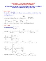 Đáp án toán chuyen