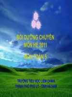 TOÁN 5 - HỖN SỐ