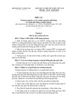 Điều lệ nhà trường phổ thông 2011