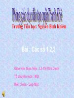 các số 1,2,3