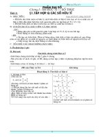 Giáo án đại hình 7 cả năm theo CKTKN mới