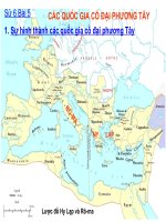 bài giảng lịch sử 6 bài 5 các quốc gia cổ đại phương tây
