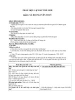 giáo án lịch sử 6 bài 3 xã hội nguyên thủy