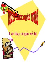 Tập đọc Nghĩa thầy trò