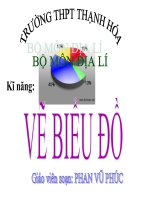 kĩ năng vẽ biể đồ