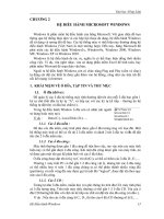 HỆ ĐIỀU HÀNH MICROSOFT WINDOWS