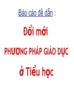 Tai lieu doi moi phuong phap giao duc