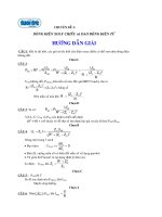 Dòng Điện Xoay Chiều Và Sóng Điện Từ