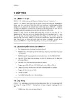 Giới thiệu về omnet++  và các vấn đề liên quan