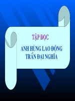 Anh hùng LĐ Trần đại Nghĩa