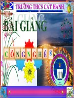 Tiết 1: Vai trò của bản vẽ kỹ thuật