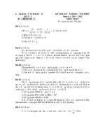 đáp án đề thi tuyển sinh lớp 10 Hà Nội