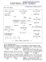 Bài toán quy đổi các chất phản ứng với HNO3 và H2SO4 đặc