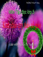 Tập đọc lớp 5 bài 30