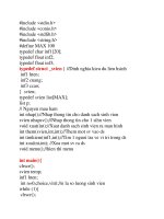 Bài giảng về cấu trúc dữ liệu và giải thuật