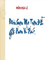 Biên soạn ma trận đề 2011