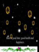 Bài giảng powerpoint Tiếng Anh 6