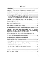 Tiến hành công nghiệp hóa hiện đại hóa gắn liền với kinh tế tri thức trong thể chế kinh tế thị trường định hướng xã hội chủ nghĩa