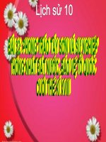 bài giảng lịch sử 10 bài 23 phong trào tây sơn và sự nghiệp thống nhất đất nước bảo vệ tổ quốc bảo vệ tổ quốc