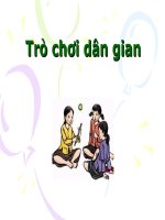 Trò chơi dan gian