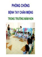 Phòng chống bệnh Tay Chân Miệng