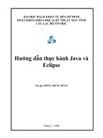 Thực hành java và eclipse