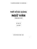 Thiết kế bài giảng Ngữ Văn 7 tập 1