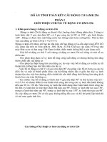 đồ án tính toán kết cấu động cơ iamrz 236