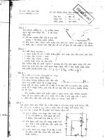 ĐỀ TS CHUYÊN LÝ HÀ NỘI AMSETDAM 1993