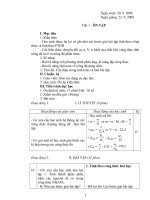 giáo án hóa học 9 bổ túc cả năm