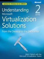 understanding microsoft virtualization solutions
