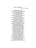 Bài Thơ Về Các Bạn HS 12A1