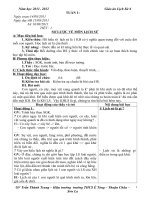 Lịch sử 6 - chuẩn KTKN 2011-2012