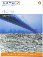 Test Your Idioms -Part 1