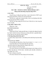 GIAO AN TD LƠP 7 (MOI DAY DU)