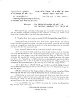 Hướng dẫn tựu trường và chuẩn bị khai giảng năm học mới