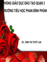 6 CỘNG VỚI MỘT SỐ : 6 + 5