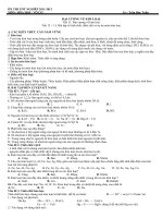 Ôn thi tốt nghiệp 2011-2012 môn hóa học vô cơ